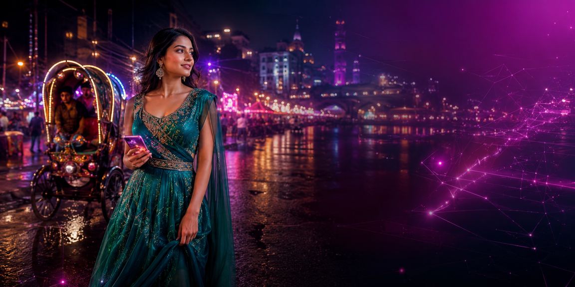 ঢাকার রাতের বাজারে মোবাইলে qqgg apk - এ আইপিএল বিশ্লেষণ দেখছেন একজন ব্যবহারকারী
