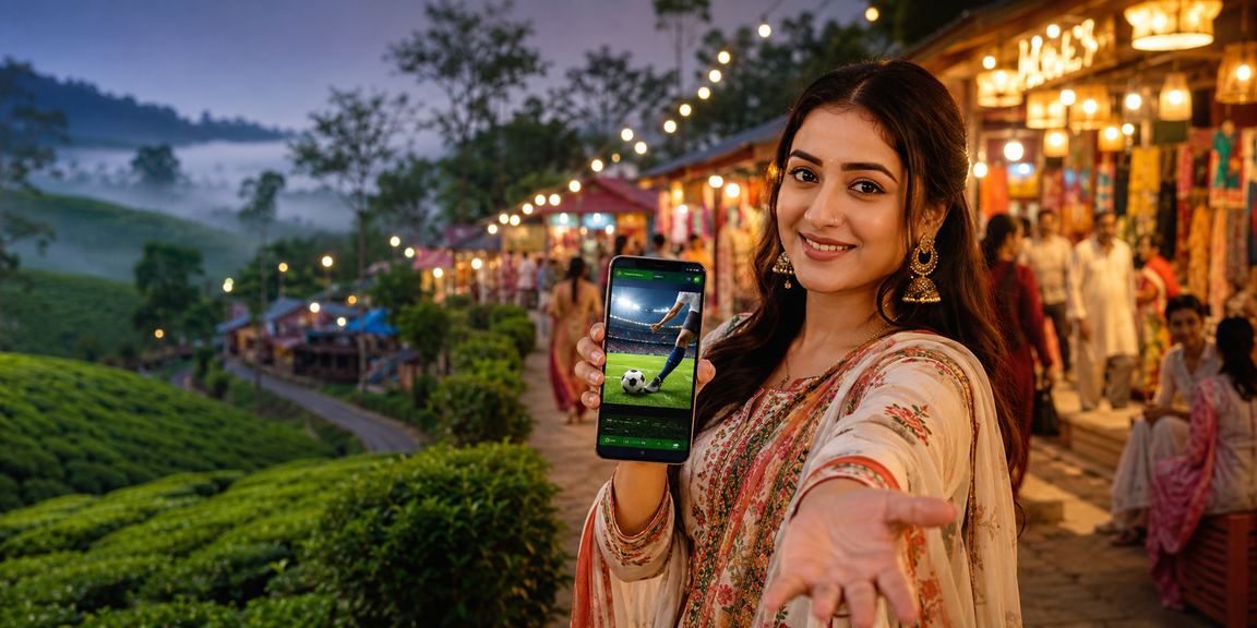 রংপুরের চা বাগানে ফুটবল বেটিং টিপস নিয়ে আলোচনা করছেন দুজন ব্যবহারকারী